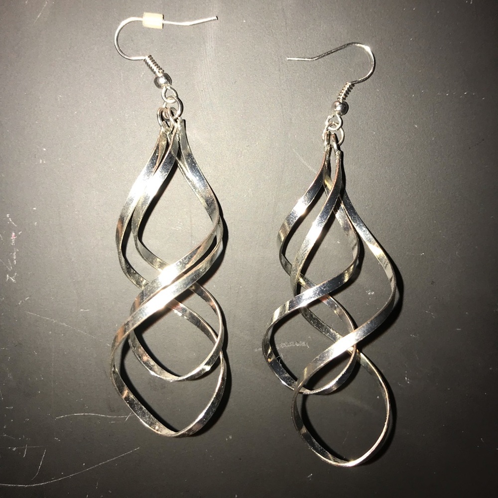 Silver Earrings - Picture 2 of 3